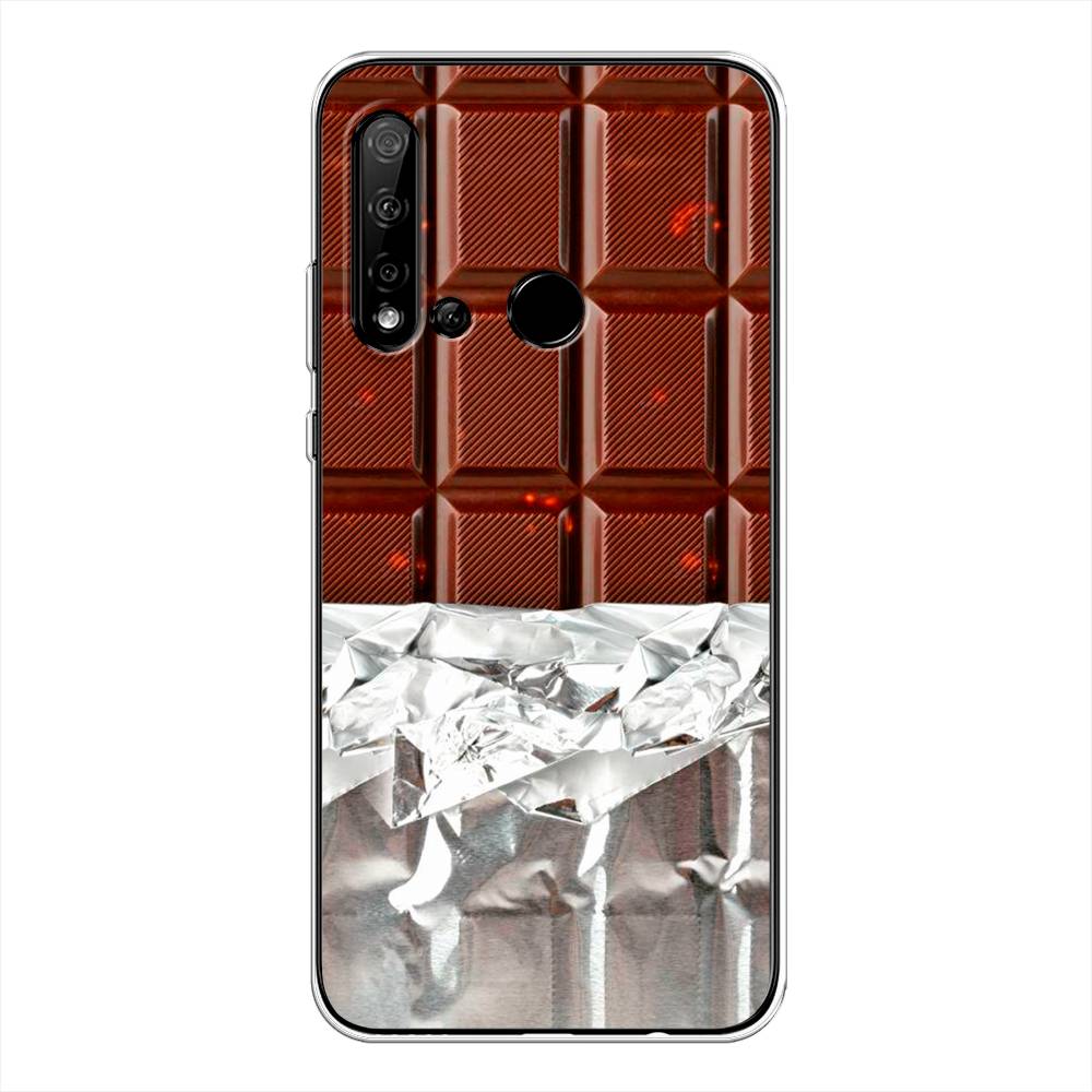 

Чехол на Huawei Nova 5i "Шоколад в обертке", Коричневый, 69850-6