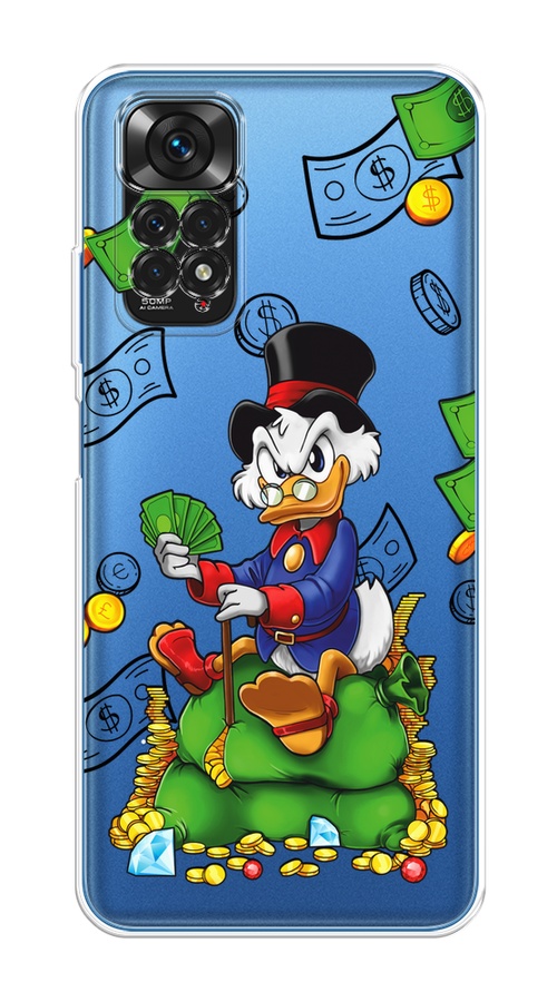

Чехол на Xiaomi Redmi Note 11S "Scrooge Richness", Черный;синий;зеленый, 313850-1