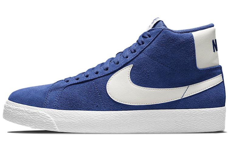 

Кеды унисекс Nike Blazer SB синие 37.5 EU, Синий, Blazer SB