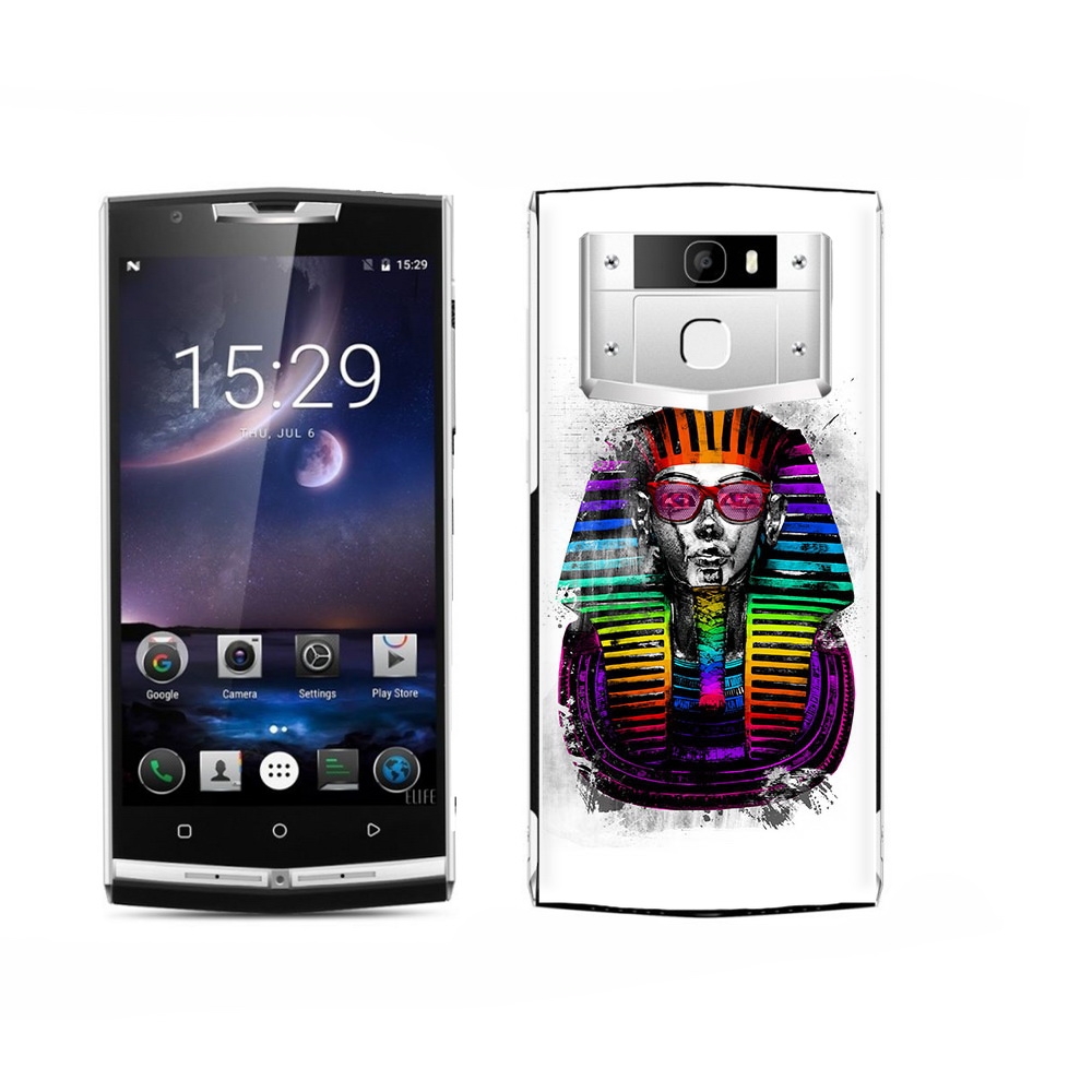 

Чехол MyPads Tocco для Oukitel K15 Plus модная богиня, Прозрачный, Tocco