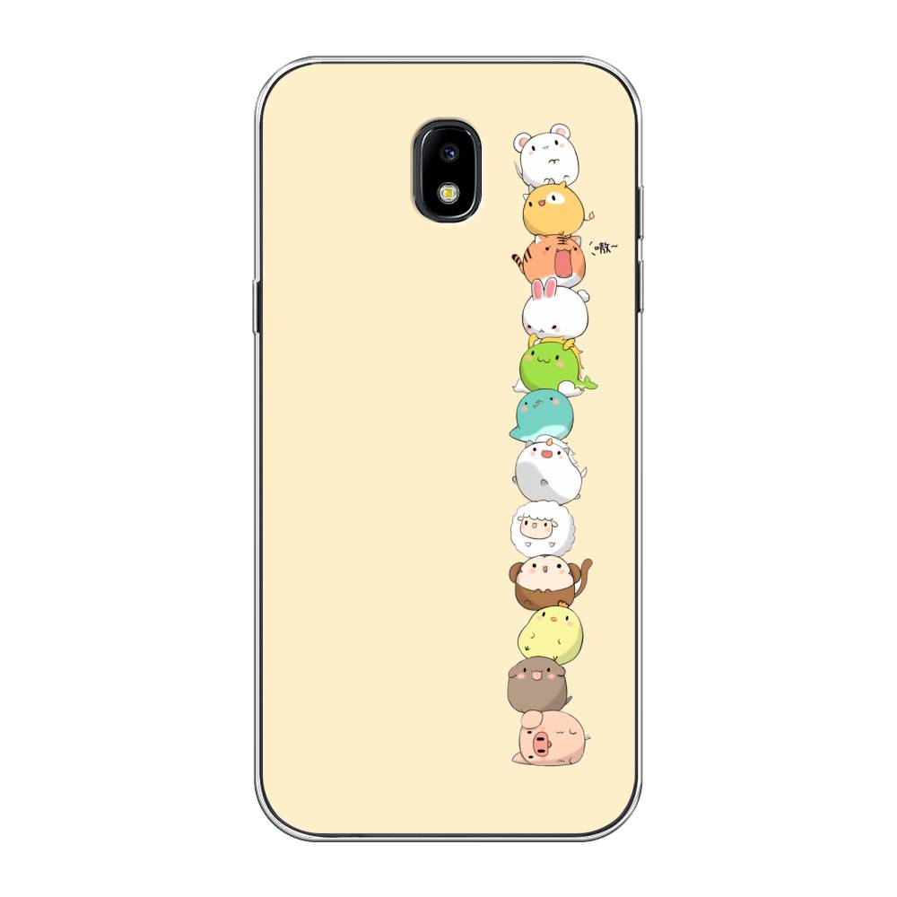 

Чехол Awog на Samsung Galaxy J5 2017 / Самсунг J5 2017 "Питомцы Чиби", Желтый, 22850-2