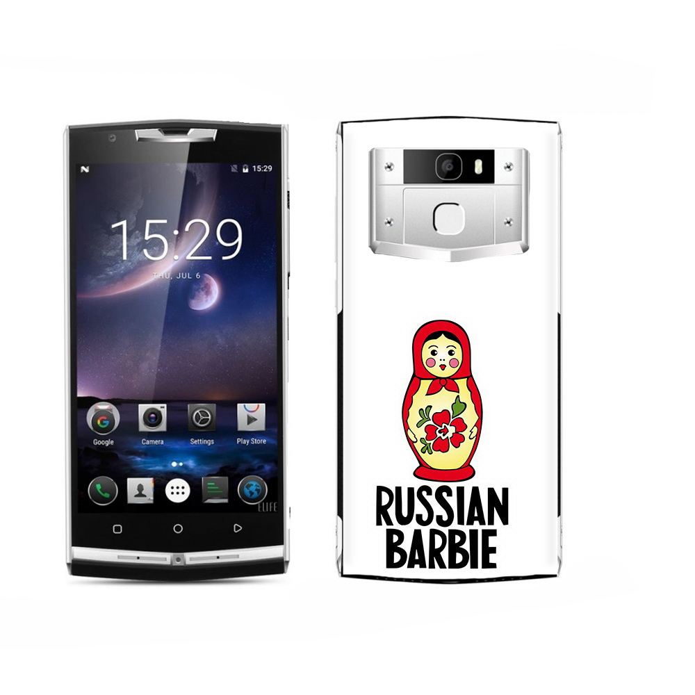 

Чехол MyPads Tocco для Oukitel K15 Plus матрешка, Прозрачный, Tocco