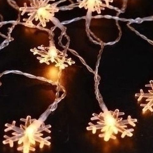 Гирлянда нить AСtuel Снежинки 40 LED ламп в ассортименте модель по наличию 391₽