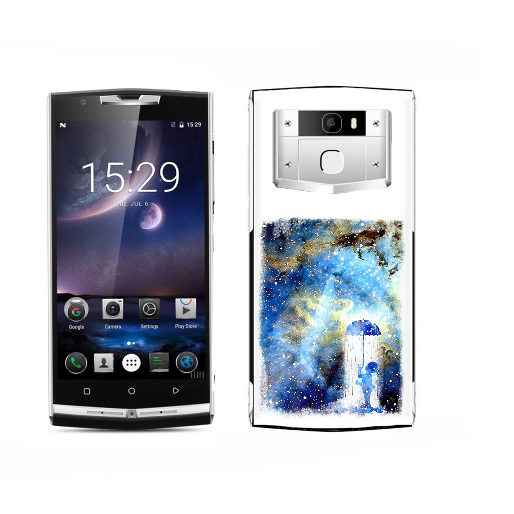 

Чехол MyPads Tocco для Oukitel K15 Plus мальчик в небе, Прозрачный, Tocco