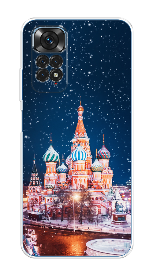 

Чехол на Xiaomi Redmi Note 11S "Москва 1", Коричневый;синий;белый, 313850-1
