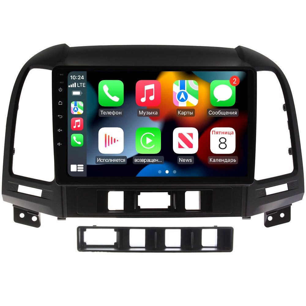 Магнитола CRS-300 Хендай Санта Фе 2 Hyundai Santa Fe II 2006-2012 - Android 13 - CarPlay