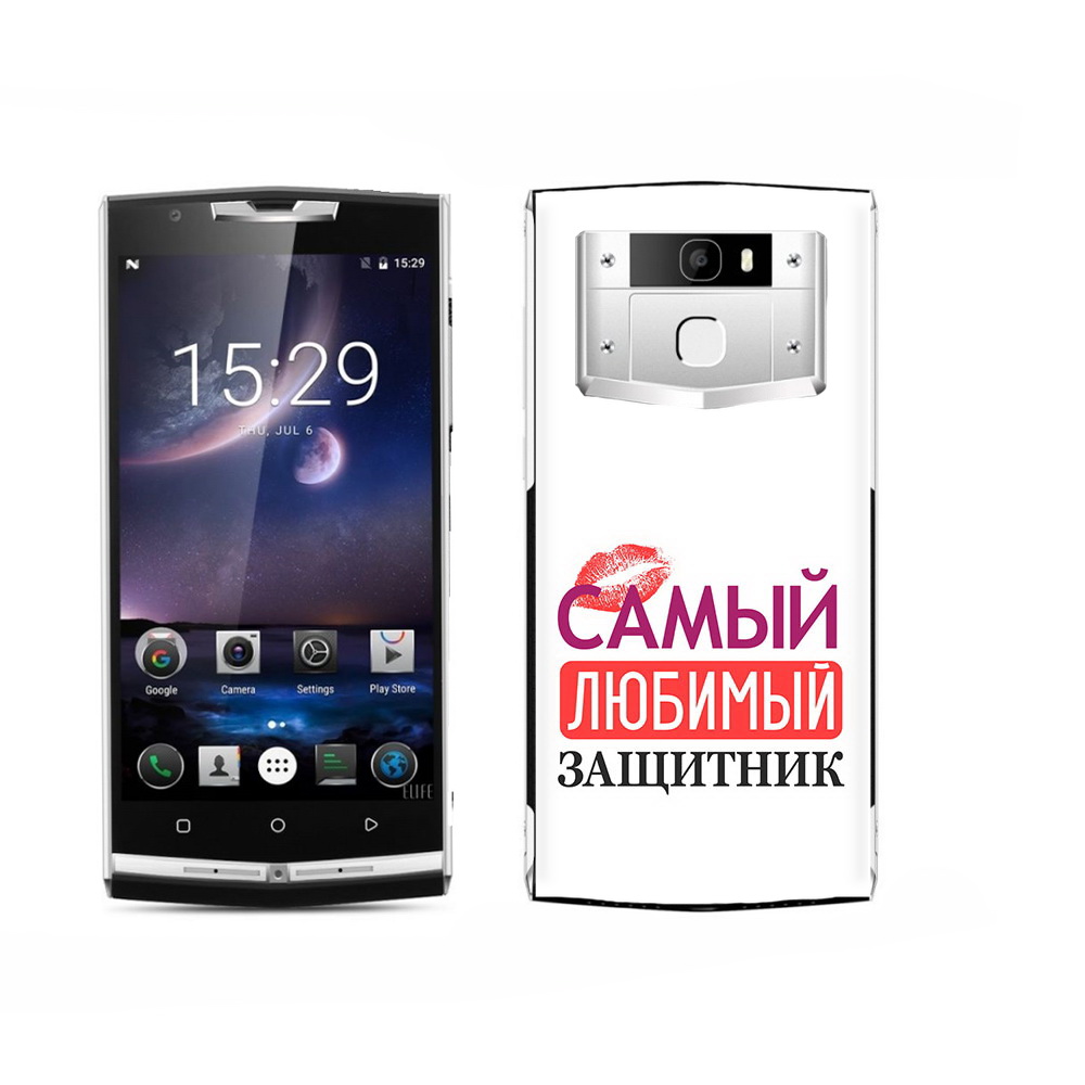 

Чехол MyPads Tocco для Oukitel K15 Plus любимый защитник, Прозрачный, Tocco