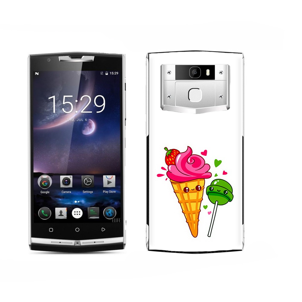 

Чехол MyPads Tocco для Oukitel K15 Plus Вкусняшки, Прозрачный, Tocco