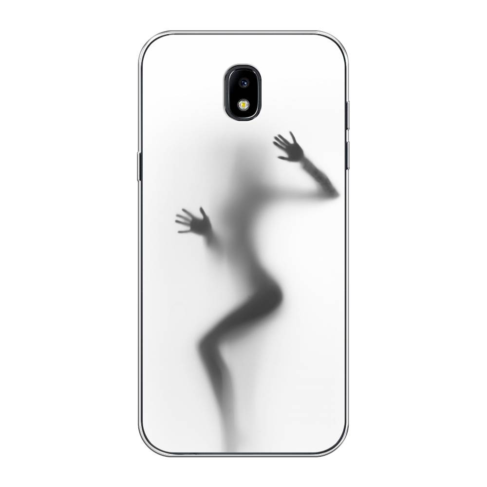 

Чехол Awog на Samsung Galaxy J5 2017 / Самсунг J5 2017 "Девушка в душе", Серый;белый;черный, 22850-7