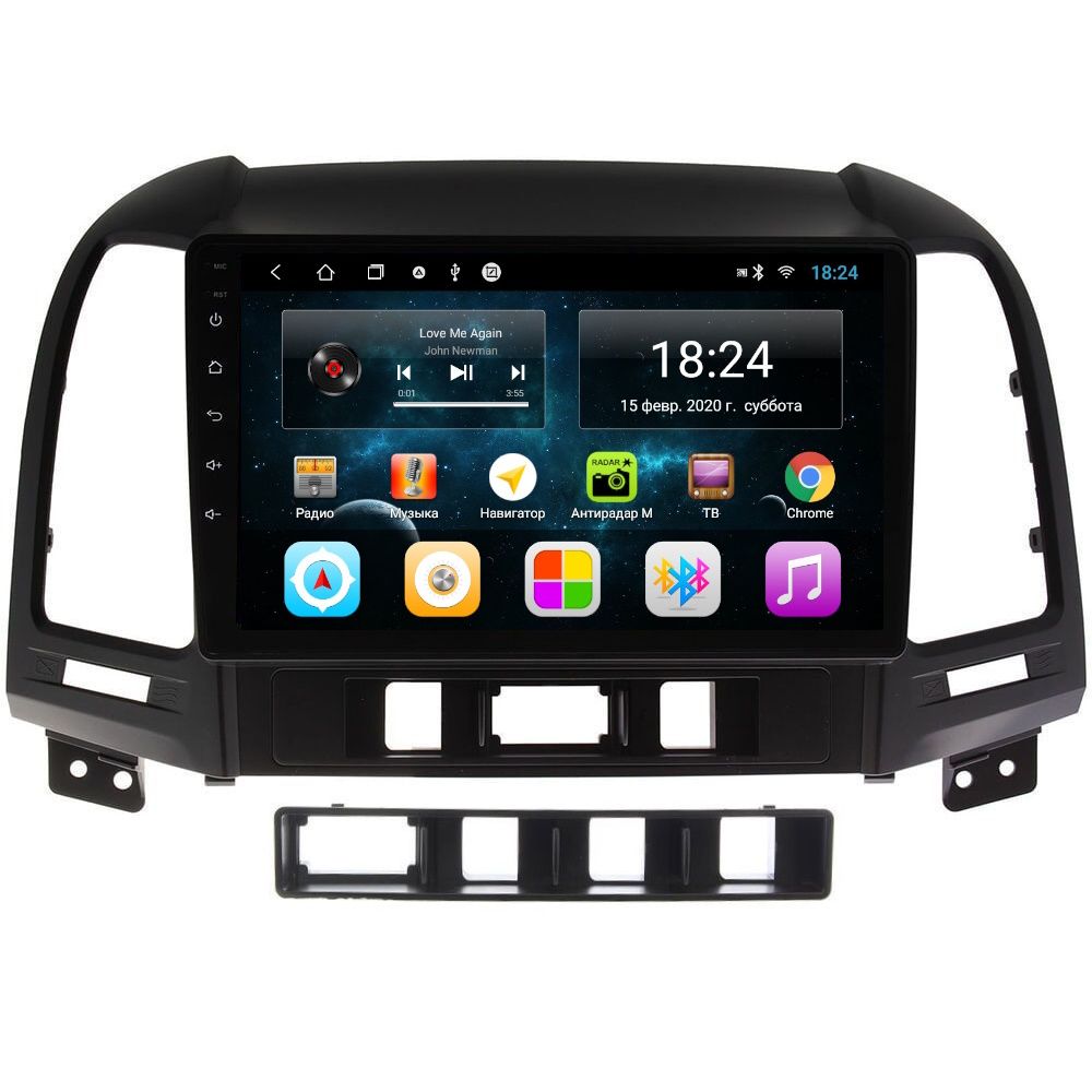 Магнитола CRS-300 Хендай Санта Фе 2 Hyundai Santa Fe II 2006-2012 - Android 13 - DSP