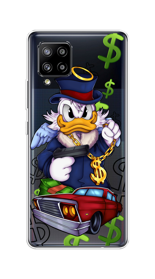 

Чехол на Samsung Galaxy A42 "Scrooge McDuck with a Gold Chain", Красный;синий;белый, 2101750-6
