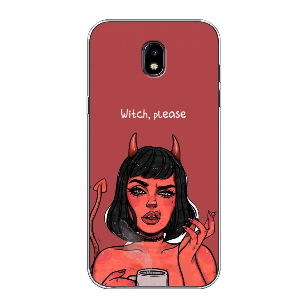 

Чехол Awog на Samsung Galaxy J5 2017 / Самсунг J5 2017 "Evil Girl", Красный;черный, 22850-6