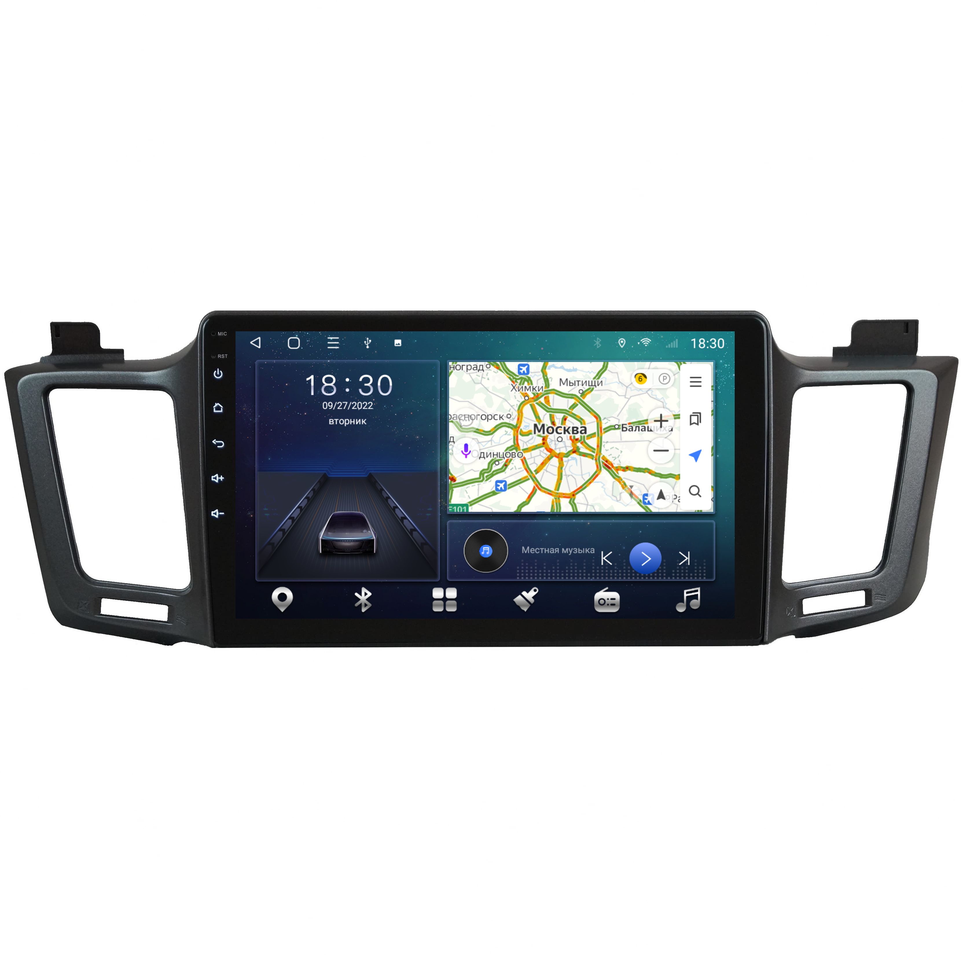 Магнитола CRS-300 Тойота Рав4 Toyota RAV4 2013-2020 - Android 13 Процессор 8 ядер Carplay