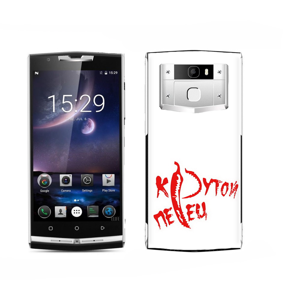 

Чехол MyPads Tocco для Oukitel K15 Plus крутой перец, Прозрачный, Tocco