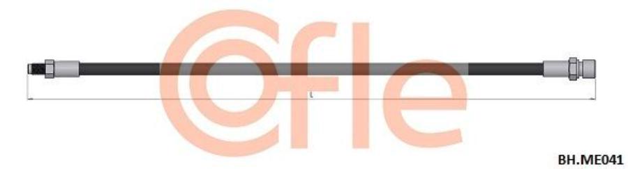 

Cofle 92.Bh.Me041 Шланг Тормозной