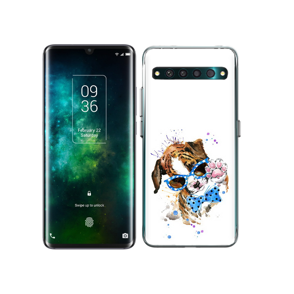 

Чехол MyPads Tocco для TCL 10 Pro лапочка, Прозрачный, Tocco