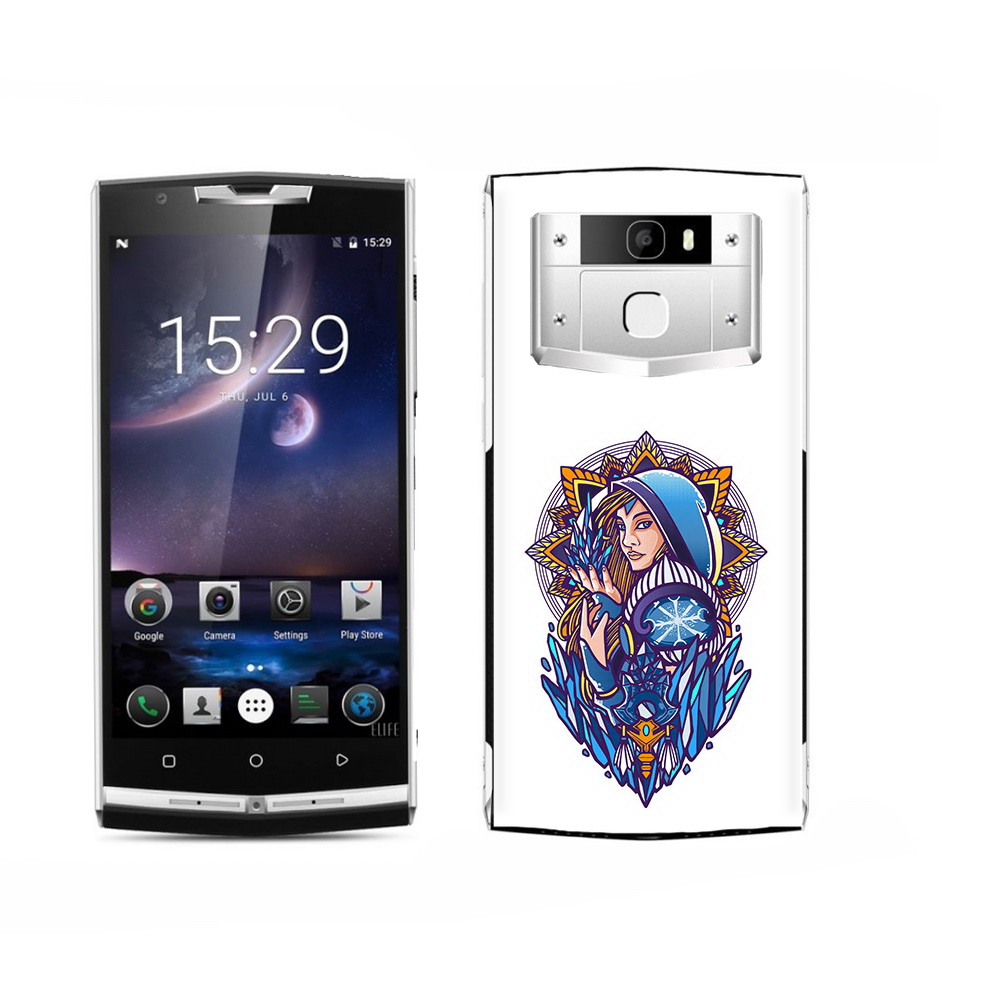 

Чехол MyPads Tocco для Oukitel K15 Plus кристал мейден дота 2, Прозрачный, Tocco