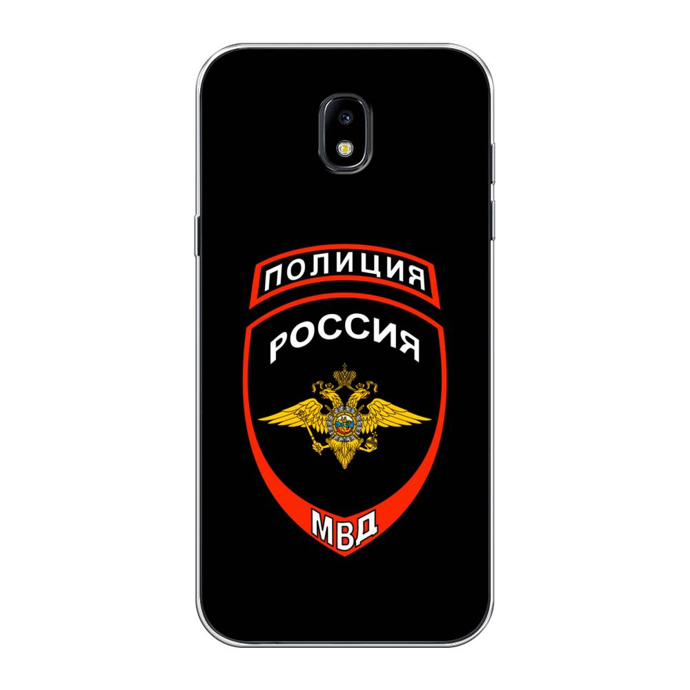 

Чехол Awog на Samsung Galaxy J5 2017 / Самсунг J5 2017 "Полиция шеврон", Черный;красный;белый, 22850-5