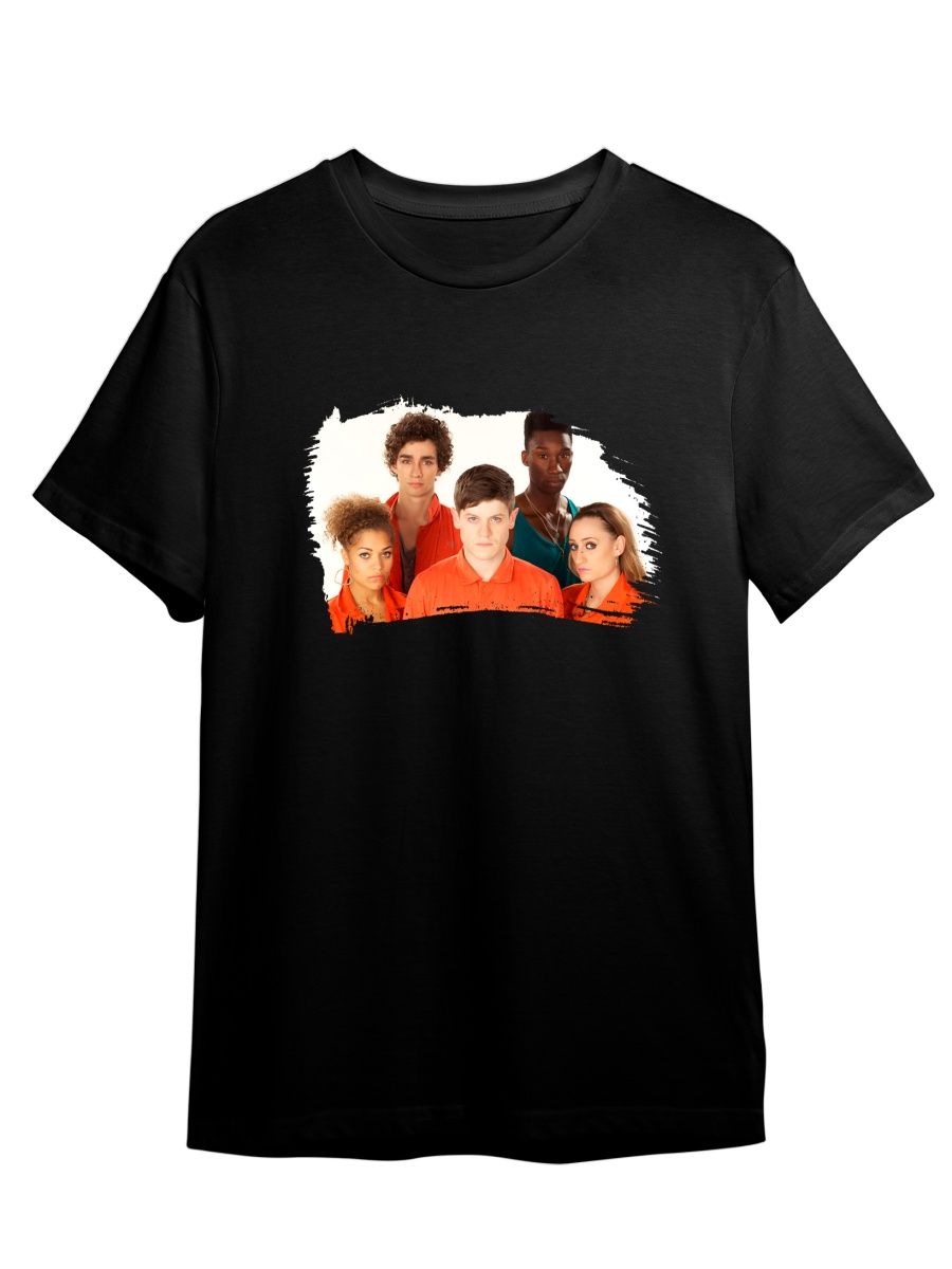 

Футболка унисекс СувенирShop Отбросы/Сериал/Misfits 1 черная 4XL, "Отбросы/Сериал/Misfits" 1