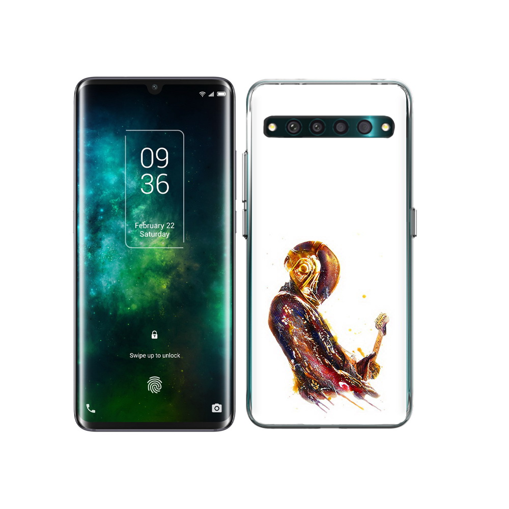 

Чехол MyPads Tocco для TCL 10 Pro космо-музыкант, Прозрачный, Tocco