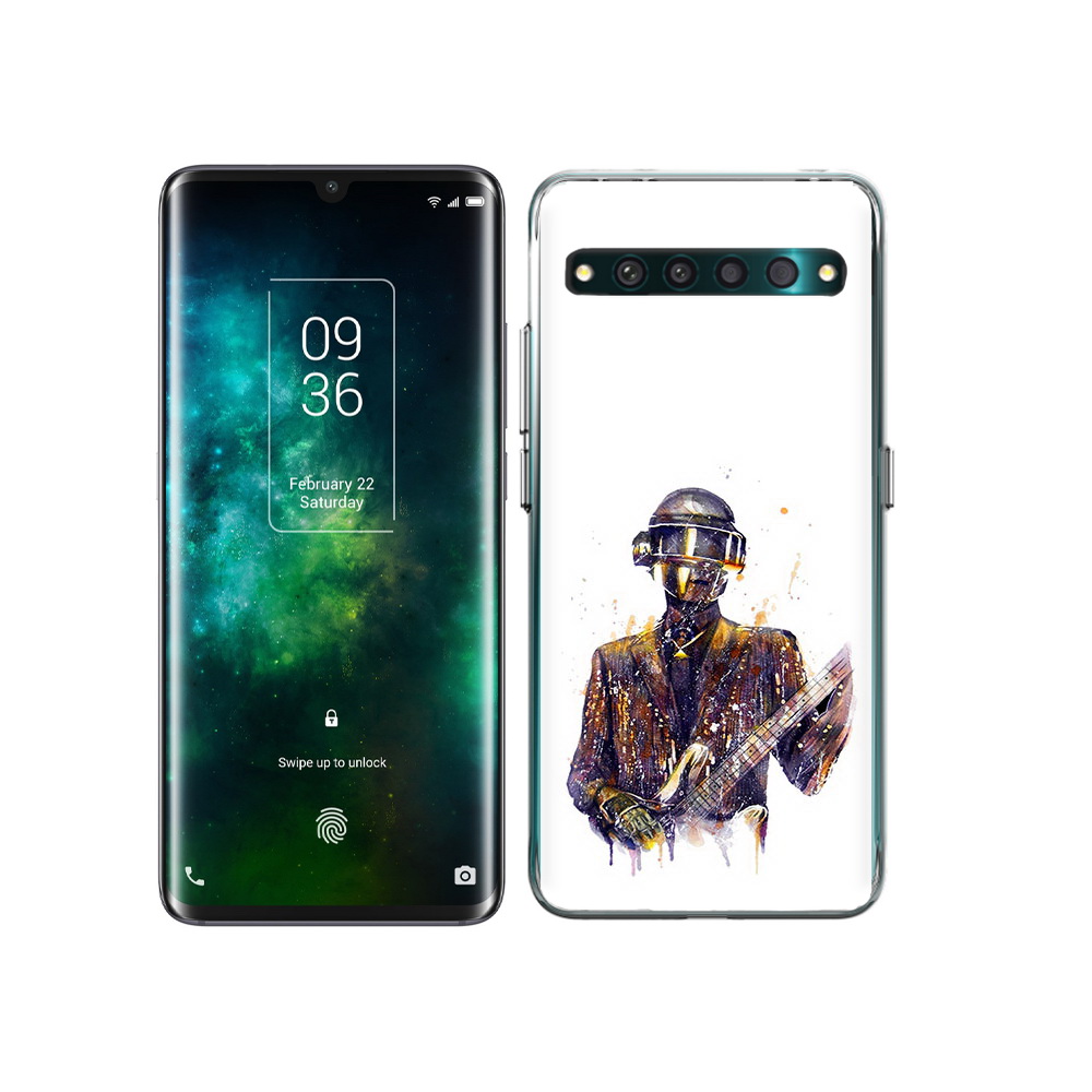 

Чехол MyPads Tocco для TCL 10 Pro космо-гитарист, Прозрачный, Tocco