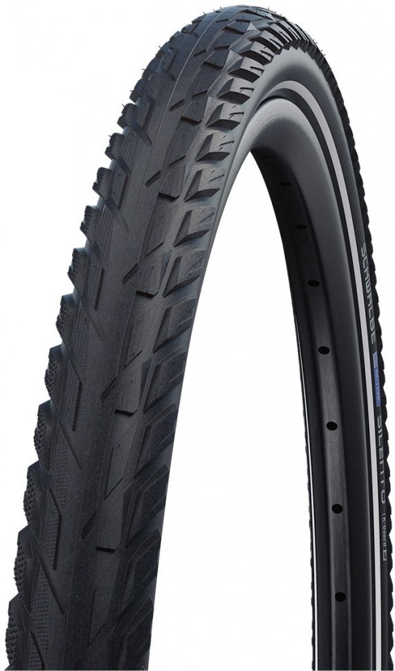

Покрышка Schwalbe 700x35 (37-622) SILENTO BLACK/REFLEX HS421, Черный