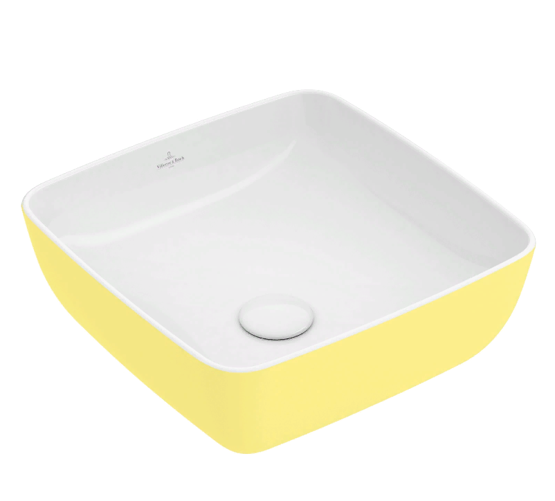 

Накладная раковина Villeroy&Boch Artis квадрат 417841BCT3, Желтый