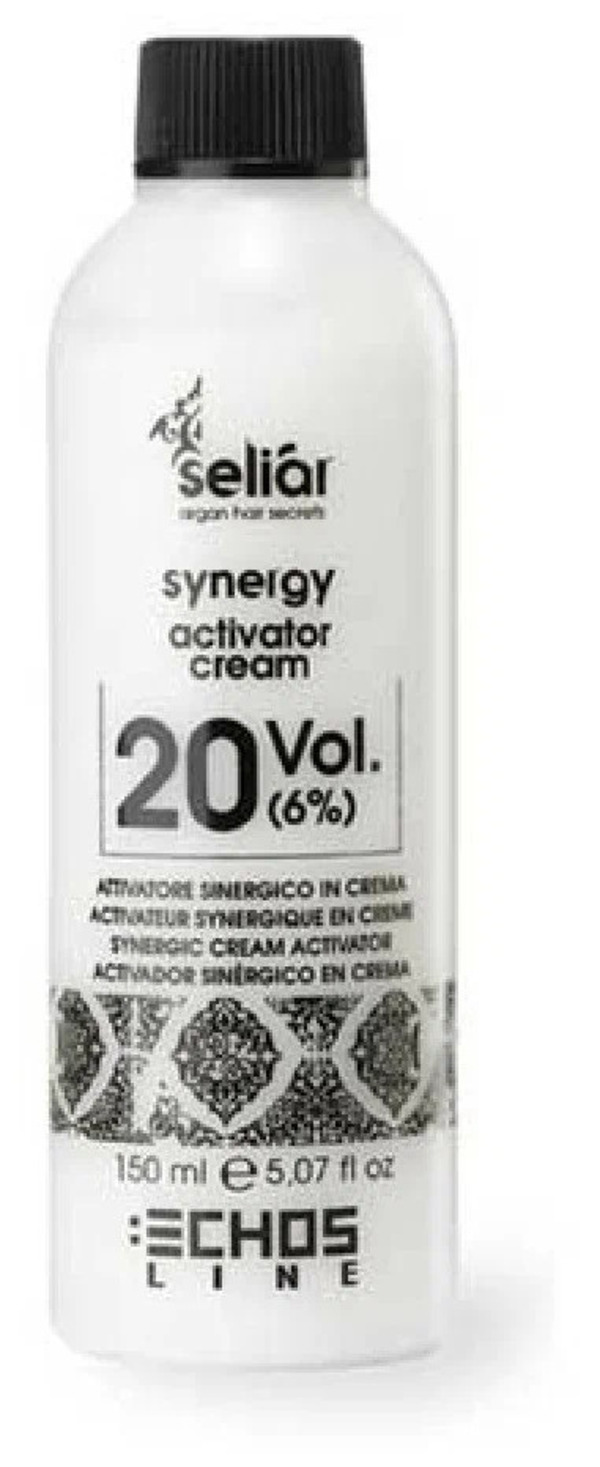 Крем-активатор Echos Line Seliar Synergy 6%, 150 мл echos line маска для интенсивного питания и увлажнения seliar luxury 1000 0