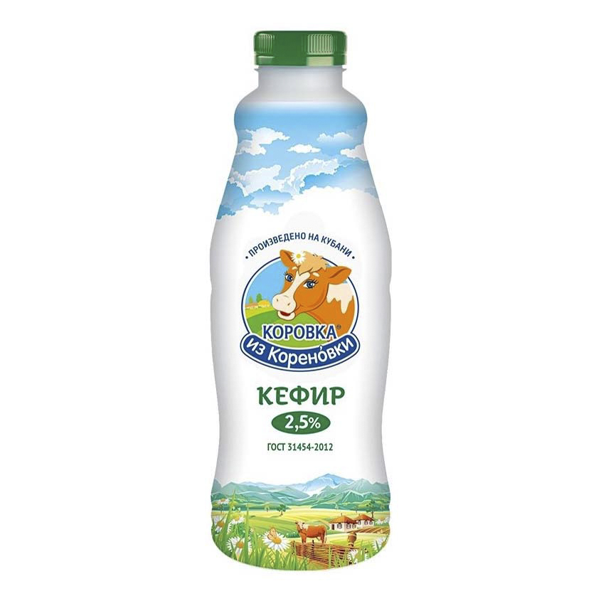 

Кефир Коровка из Кореновки 2,5% БЗМЖ 900 мл