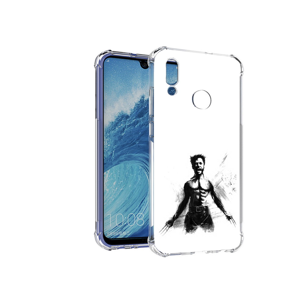 

Чехол MyPads Tocco для Huawei P Smart (2019) росомаха, Прозрачный, Tocco