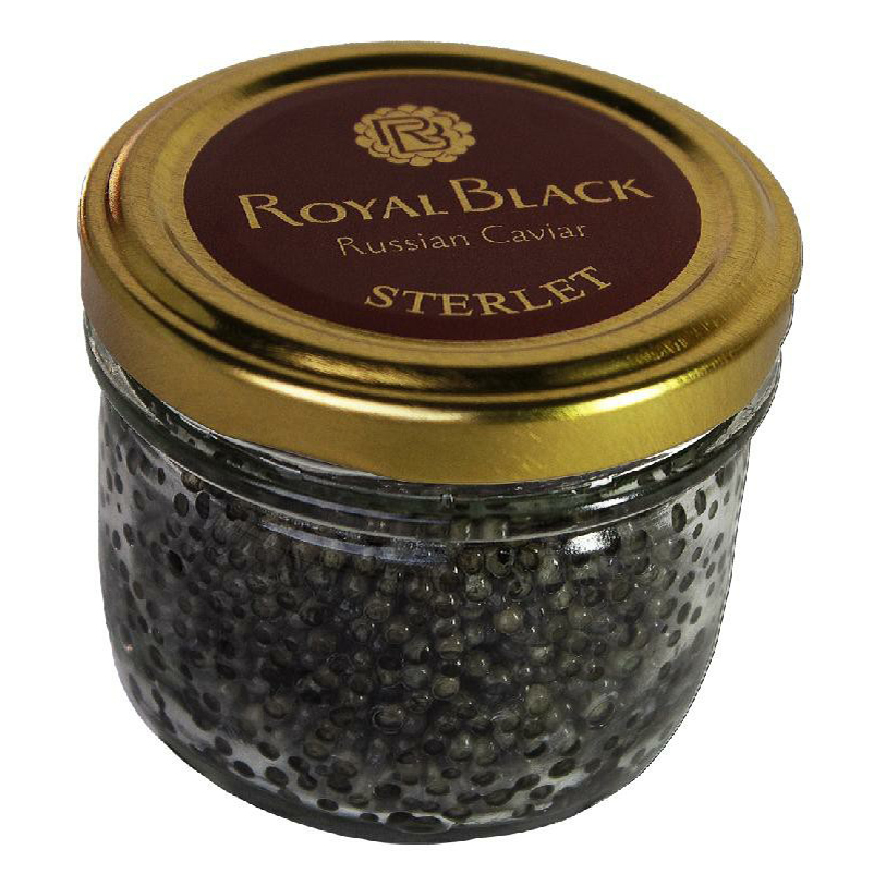

Икра стерляди черная Royal Black зернистая 100 г