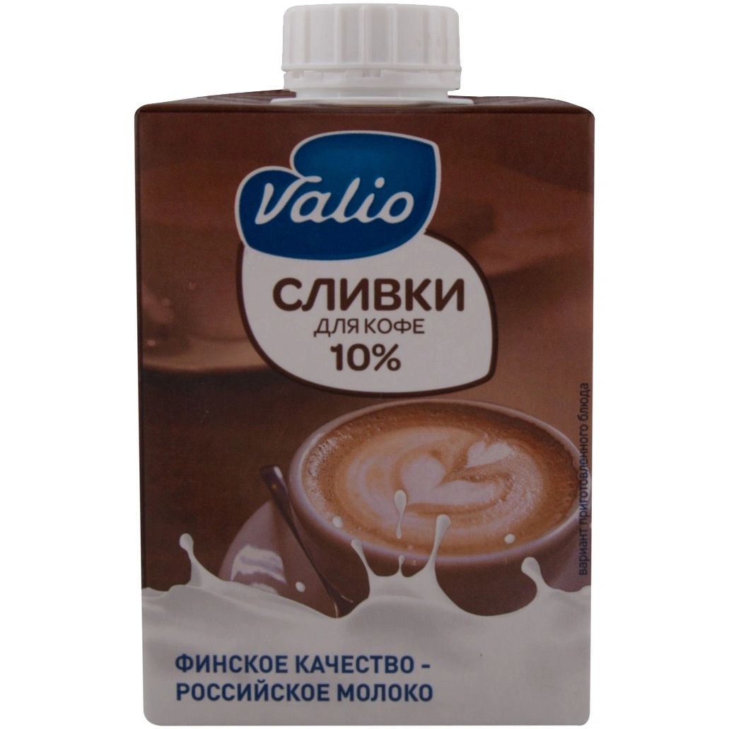 

Сливки Viola Valio питьевые ультрапастеризованные БЗМЖ 10% 1 л