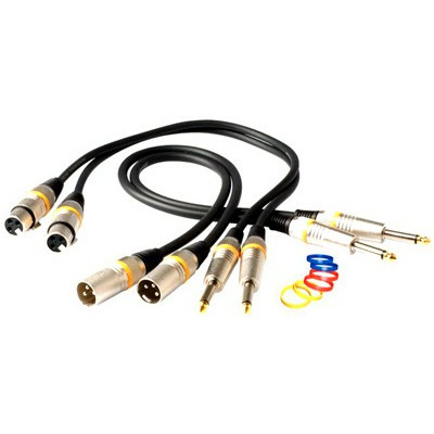 фото Кабель аудио 1xjack - 1xxlr rockcable rcl30381 d6 m 1.0 m