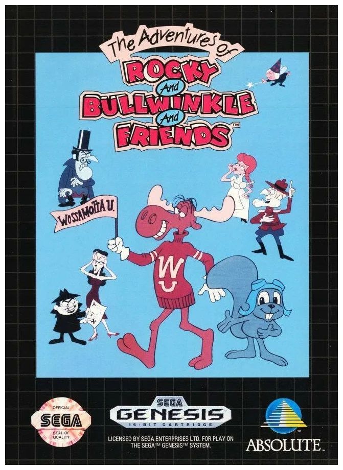 

Rocky and Bullwinkle and his Friends (16 bit)