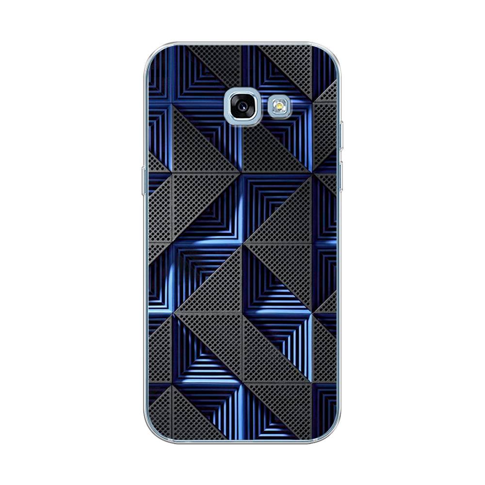 

Чехол на Samsung Galaxy A5 2017 "IBM", Серый;синий, 20650-3