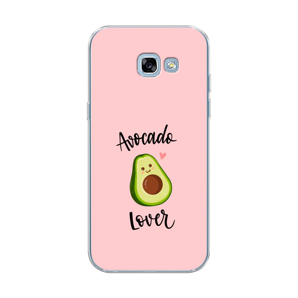 

Чехол на Samsung Galaxy A5 2017 "Avocado lover", Розовый;зеленый, 20650-6