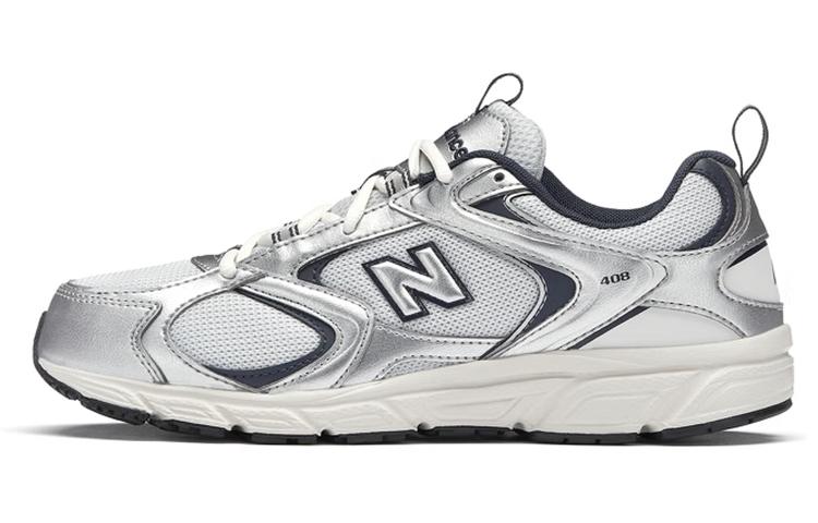 

Кроссовки унисекс New Balance 408 серые 39.5 EU, Серый, 408