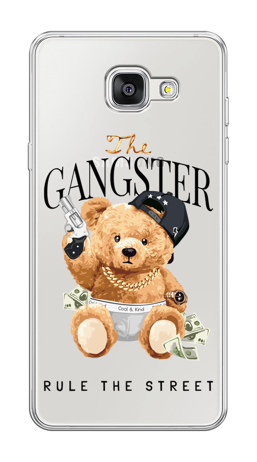 

Чехол на Samsung Galaxy A5 2016 "The Gangster", Бежевый;серый;черный, 20550-6