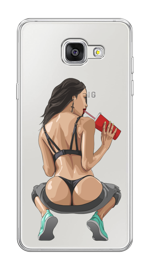 

Чехол на Samsung Galaxy A5 2016 "Сочные булочки", Бежевый;красный;черный, 20550-6