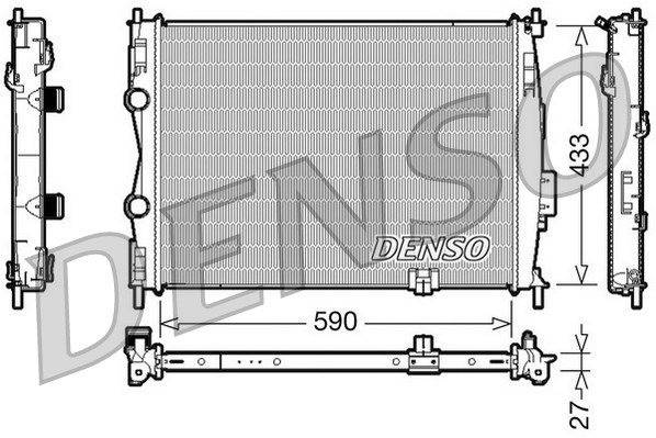 

Радиатор [590x433] DENSO drm46019, Радиатор [590x433] DENSO drm46019 DENSO drm46019