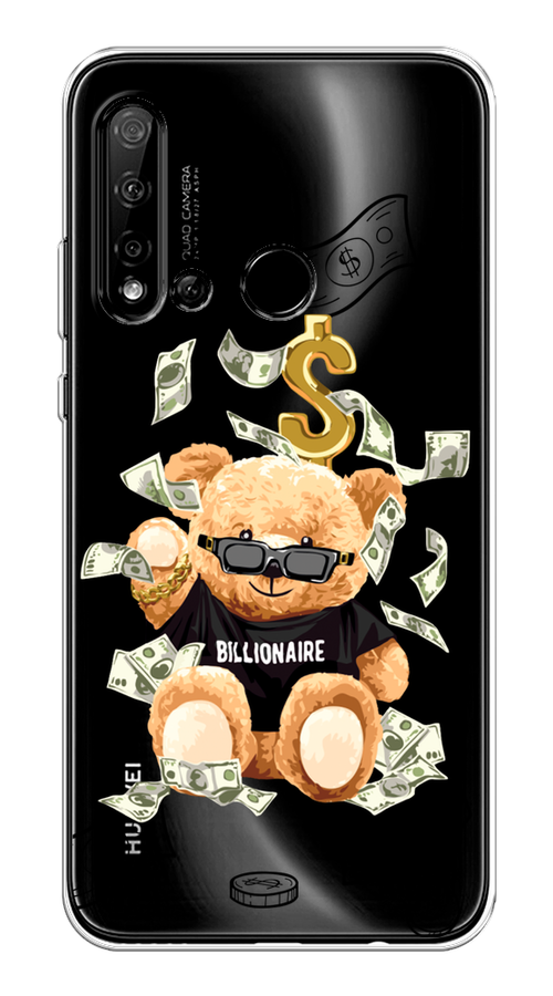 

Чехол на Huawei P20 Lite 2019 "Big cash", Черный;серый;бежевый, 69750-6
