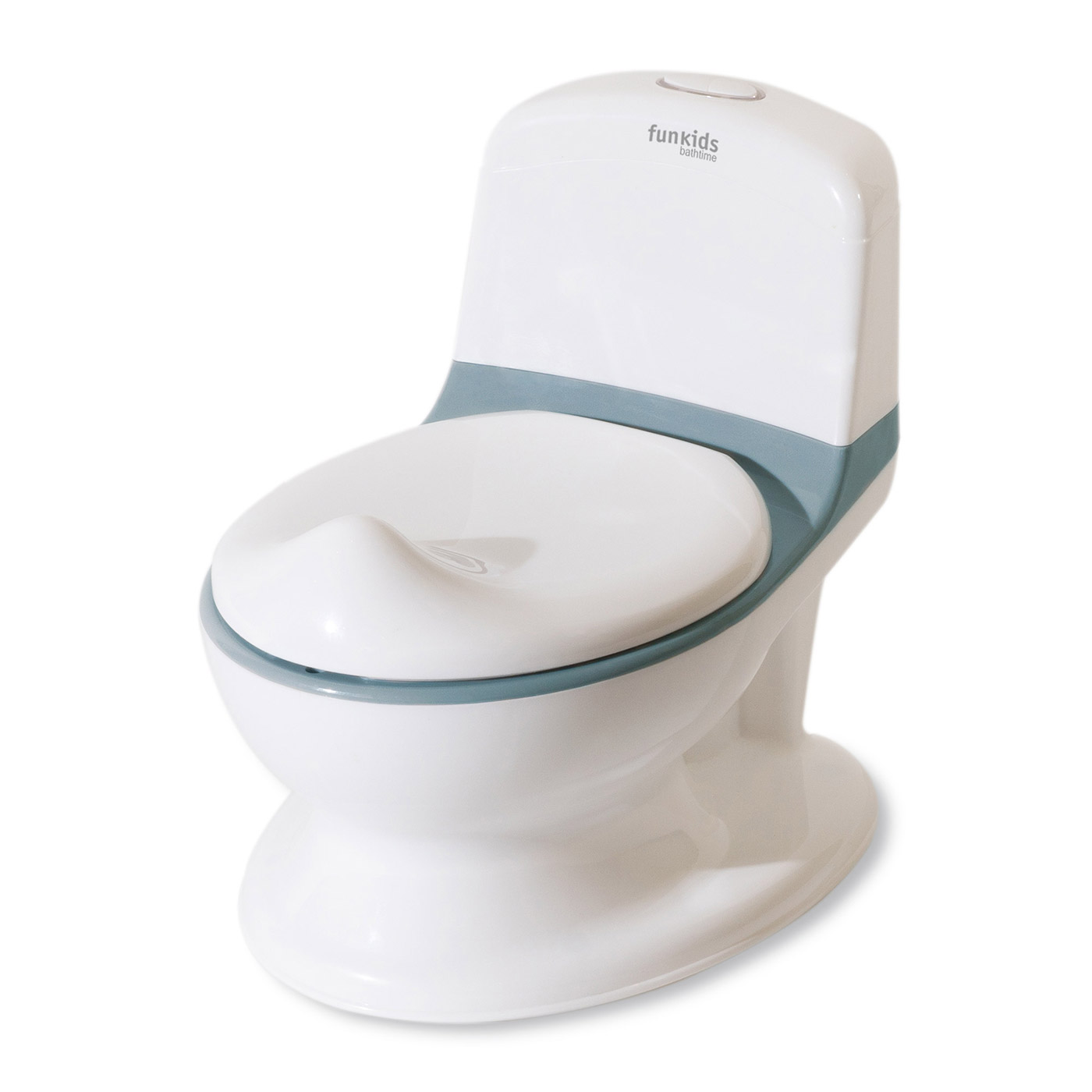 фото Горшок детский в форме унитаза funkids baby toilet, art. wy028-b / blue