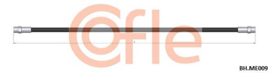 

Cofle 92.Bh.Me009 Шланг Тормозной