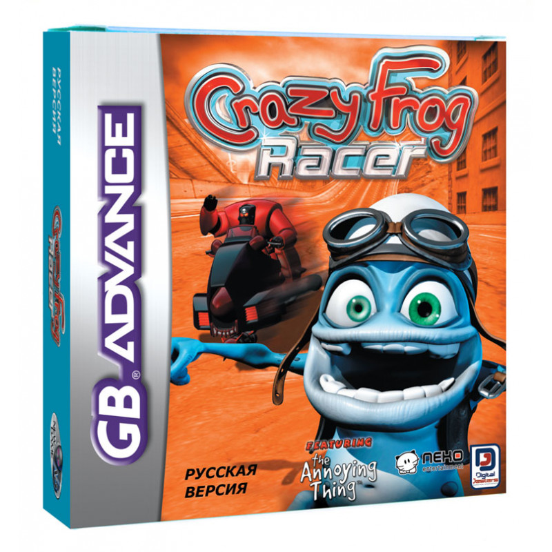 Игра Crazy Frog Racer (рус) BS329 для Game Boy Advance