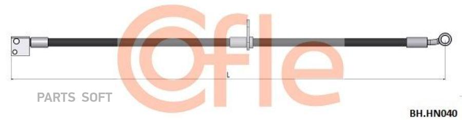 

Cofle 92.Bh.Hn040 Шланг Тормозной