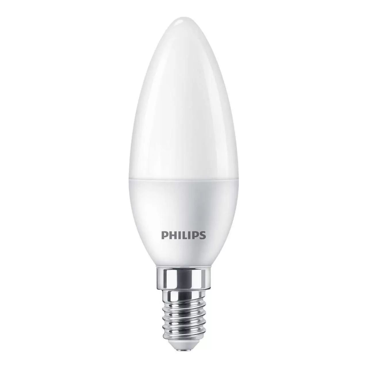 Лампа светодиодная Philips E14 55 Вт 4000 K груша матовая 110₽