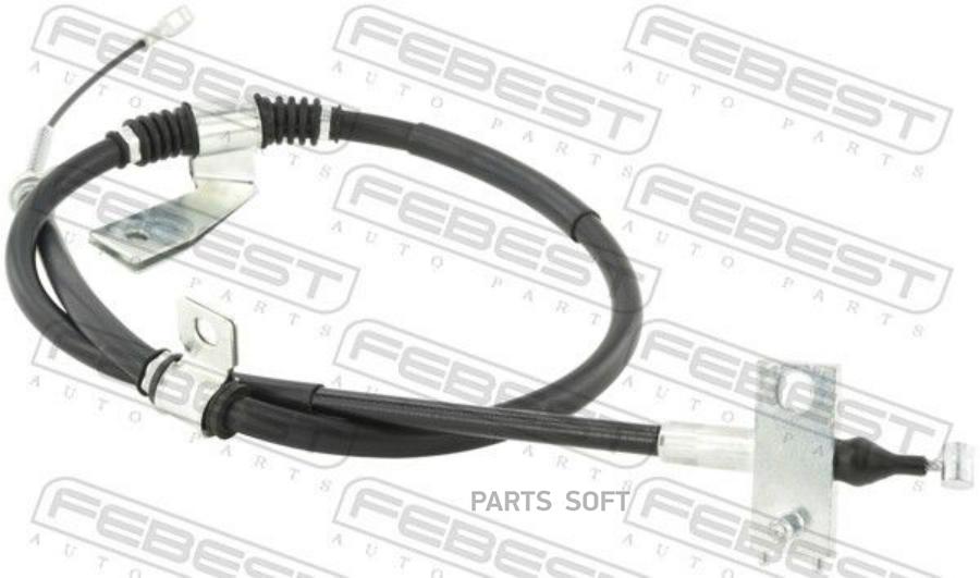 

FEBEST 14100KYR05LH 14100-KYR05LH_трос ручного тормоза левый!\ Ssang Yong Actyon 01-13