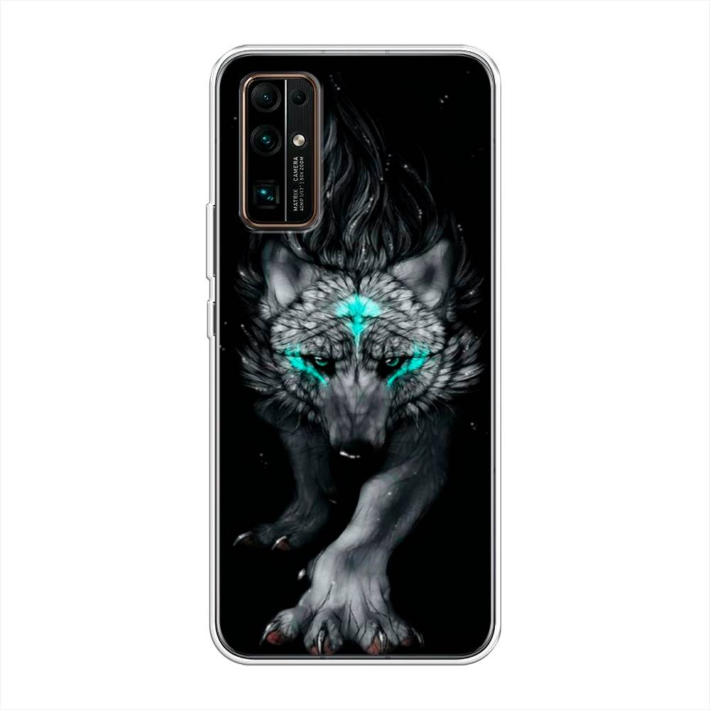 

Чехол Awog на Honor 30 "Волшебный волк", Черный;серый, 612150-2