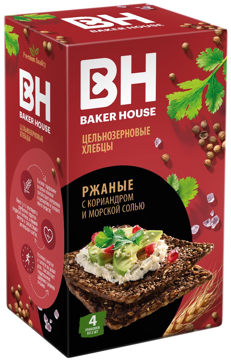 Купить Хлебцы, сухарики BAKER HOUSE до 300 рублей в интернет каталоге с  доставкой | Boxberry