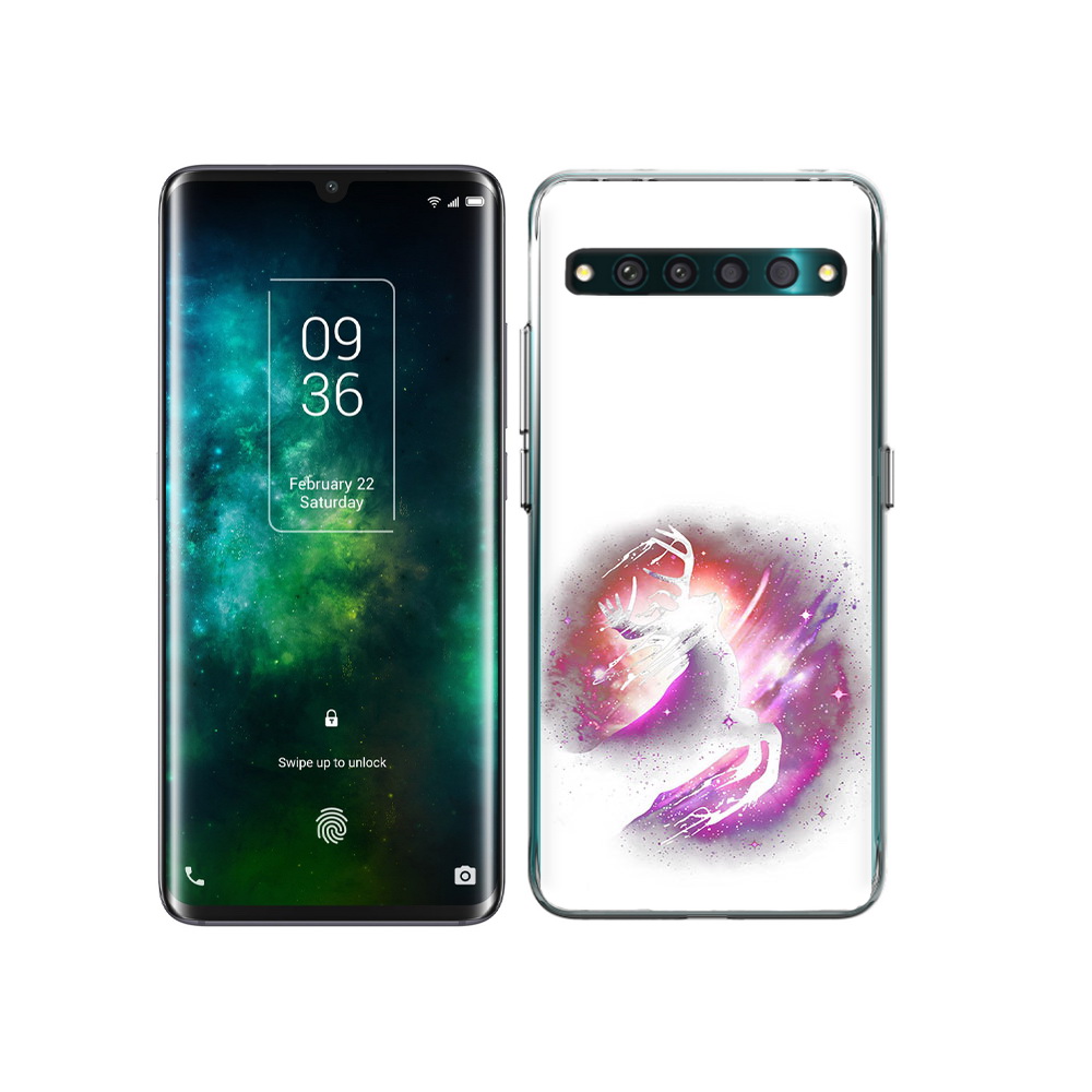 

Чехол MyPads Tocco для TCL 10 Pro звездный олень, Прозрачный, Tocco